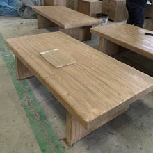 Load image into Gallery viewer, Farmhouse Platform Coffee Table _ 160cm _ Aged Elm