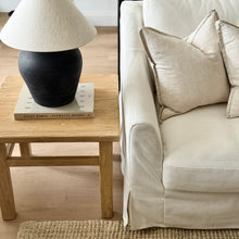 Load image into Gallery viewer, Oriental Lamp Table _ Large _ Honey Elm