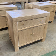 Load image into Gallery viewer, Mediterranean Bedside Table _ XL _ Blonde Elm