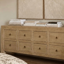 Load image into Gallery viewer, Organic Sideboard _ Ten Drawer _ Blonde Elm