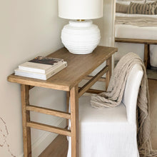 Load image into Gallery viewer, Artisan Alter Table _ Desk/Dresser/Vanity _ Aged Elm