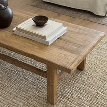 Load image into Gallery viewer, Wabi Coffee Table _ V2 _ Raw Aged Elm
