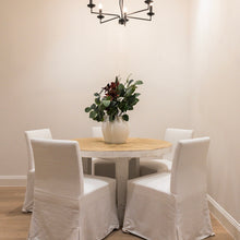 Load image into Gallery viewer, Hamptons Dining _ White + Honey Elm _ 2 Sizes