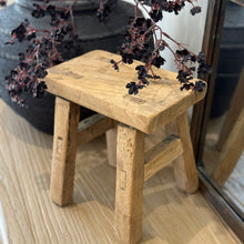 Load image into Gallery viewer, Baby Worker Stool _ Raw Elm