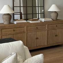 Load image into Gallery viewer, Farmhouse Luxe Buffet _ 230cm _ Aged Elm