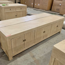Load image into Gallery viewer, Organic TV Unit _ Six Door _ Blonde Elm _ 2 Sizes