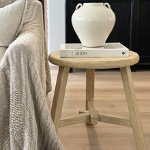 Load image into Gallery viewer, Organic Side Table _ Tri-Leg _ Blonde Elm