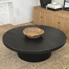 Load image into Gallery viewer, Provincial Platform Coffee Table _ 2 Sizes _ Textured Black