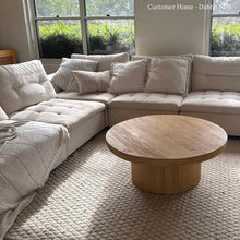 Load image into Gallery viewer, Honey Elm Platform Coffee Table _ 100cm