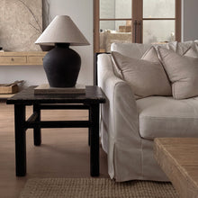 Load image into Gallery viewer, Oriental Lamp Table _ Large _ Distressed Black
