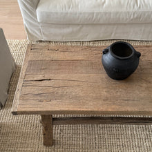 Load image into Gallery viewer, Farmhouse Coffee Table _ Raw Natural Elm