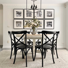 Load image into Gallery viewer, Hamptons Dining _ White + Honey Elm _ 2 Sizes
