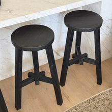 Load image into Gallery viewer, Artisan Bar Stool _ Textured Black