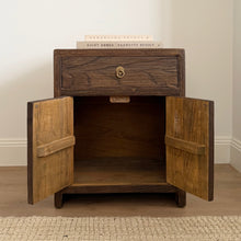 Load image into Gallery viewer, Wabi Bedside Table _ Antique Brown