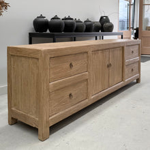 Load image into Gallery viewer, Farmhouse TV Unit _ Aged Elm