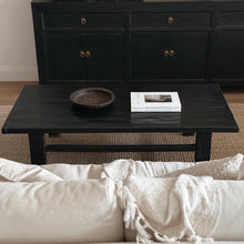 Load image into Gallery viewer, Oriental Coffee Table _ 140cm _ Textured Black