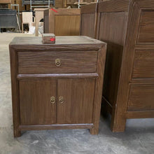 Load image into Gallery viewer, Wabi Bedside Table _ Antique Brown