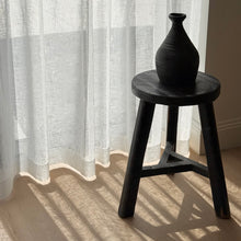 Load image into Gallery viewer, Provincial Worker Stool _ Textured Black