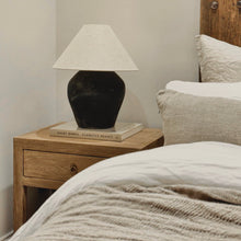 Load image into Gallery viewer, American Farmhouse Bedside Table _ Aged Elm