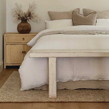Load image into Gallery viewer, Hamptons Bench _ 180cm _ Rustic White Elm