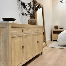 Load image into Gallery viewer, Organic Boho Sideboard _ 160cm _ Blonde Elm