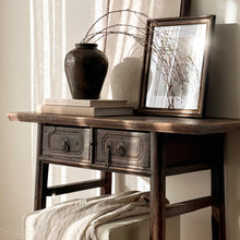 Load image into Gallery viewer, Authentic Antique Dresser _ Distressed Walnut Elm