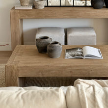 Load image into Gallery viewer, Platform Coffee Table _ Aged Elm
