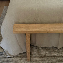 Load image into Gallery viewer, Bed Cover _ European Linen _ Natural