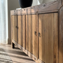 Load image into Gallery viewer, Authentic Antique Sideboard _ Raw Natural Elm _ 189cm