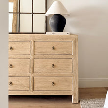 Load image into Gallery viewer, Organic Nine Drawer Chest _ Blonde Elm