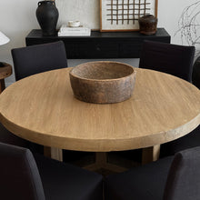 Load image into Gallery viewer, Antique Dining Table _ 130cm _ Aged Elm