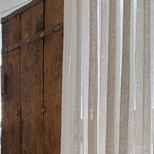 Load image into Gallery viewer, Hand Carved Vintage Doors _ Pair_ Aged Elm