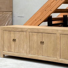 Load image into Gallery viewer, Organic TV Unit _ Six Door _ Blonde Elm _ 2 Sizes