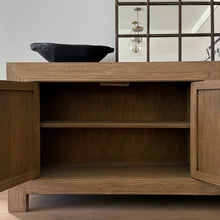 Load image into Gallery viewer, Studded Antique Sideboard _ 140cm _ Aged Elm