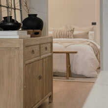 Load image into Gallery viewer, Antique Sideboard _ 120cm _ Aged Elm