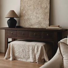 Load image into Gallery viewer, Wabi Hallway Table _ Antique Brown
