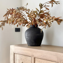 Load image into Gallery viewer, Antique Pot _ Stone Black