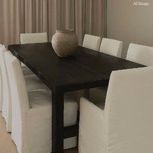 Load image into Gallery viewer, Heritage Farmhouse Dining Table _ 244cm _ Textured Black
