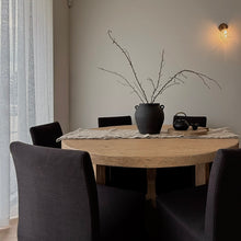 Load image into Gallery viewer, Honey Elm Dining Table _ 152cm _ Round