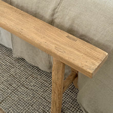 Load image into Gallery viewer, Organic Skinny Bench _ Warm Blonde Elm