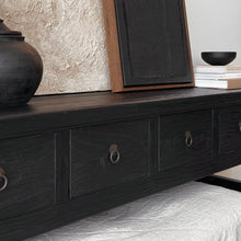 Load image into Gallery viewer, Heritage Hallway Table _ Textured Black