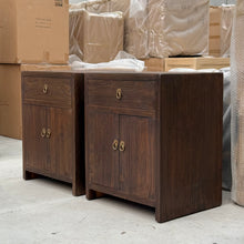 Load image into Gallery viewer, Wabi Bedside Table _ Antique Brown