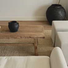 Load image into Gallery viewer, Farmhouse Coffee Table _ Raw Natural Elm
