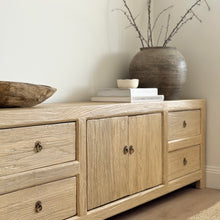 Load image into Gallery viewer, Organic Boho TV Unit _ Blonde Elm
