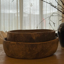 Load image into Gallery viewer, Farmhouse XL Bowl _ Round _ Raw Elm