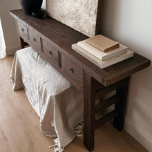 Load image into Gallery viewer, Wabi Hallway Table _ Antique Brown