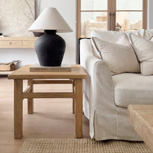 Load image into Gallery viewer, Oriental Lamp Table _ Large _ Honey Elm