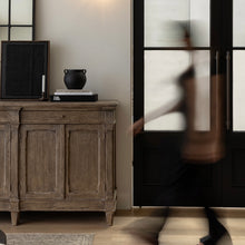 Load image into Gallery viewer, French Provincial Cabinet _ Distressed Brown