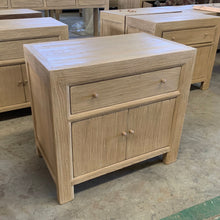 Load image into Gallery viewer, Mediterranean Bedside Table _ XL _ Blonde Elm