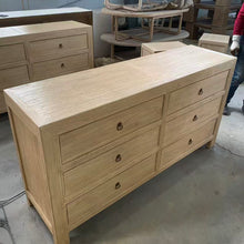 Load image into Gallery viewer, Organic Six Drawer Chest _ 160cm _ Blonde Elm